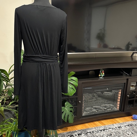 *BODEN* Black Long Sleeve Abigail Dress Size 8 - Picture 6 of 8